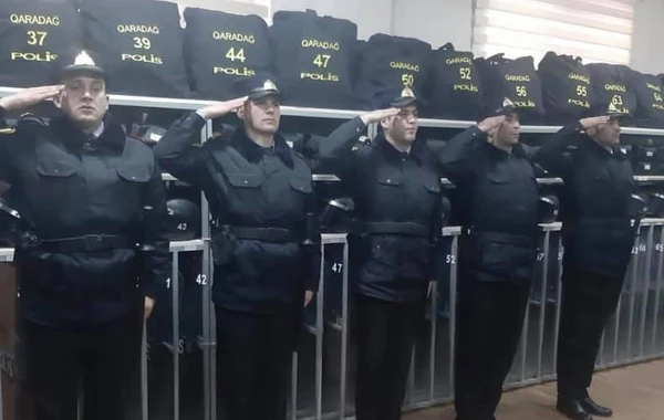 Bakı polisi “Əsgərə salam” aksiyasına qoşuldu - FOTO
