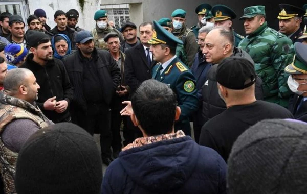 В Азербайджане руководство ряда ведомств отправилось на границу с Ираном – ФОТО