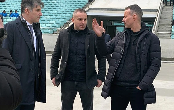 Rayan Giqqz Bakı Olimpiya Stadionunda olub - FOTO