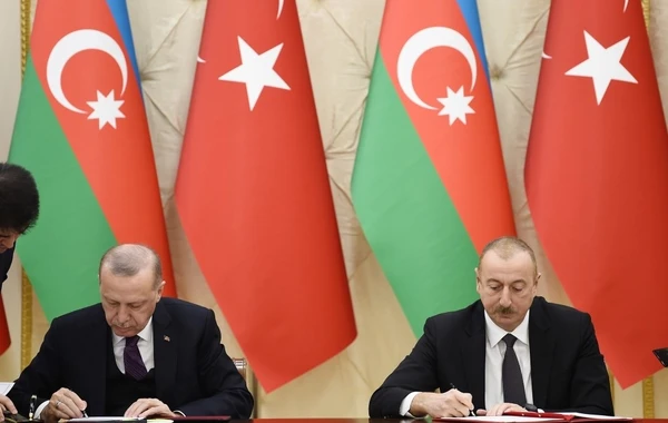 Azərbaycan-Türkiyə sənədləri imzalandı - FOTO (YENİLƏNİB)