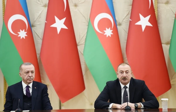 Azərbaycan və Türkiyə prezidentləri bəyanatla çıxış ediblər - FOTO (YENİLƏNİB)
