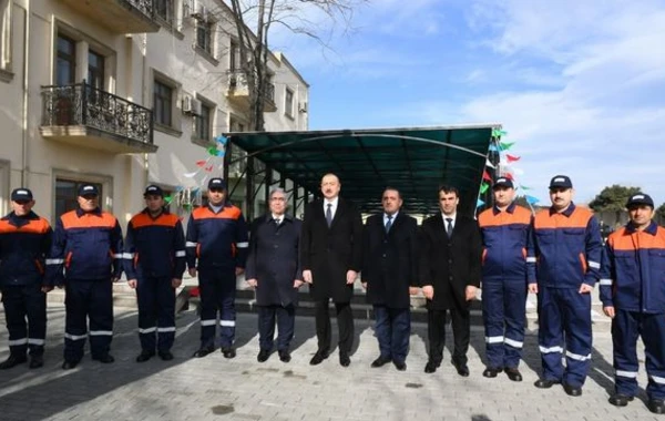 Ильхам Алиев принял участие в открытии подземного пешеходного перехода в Баку – ФОТО