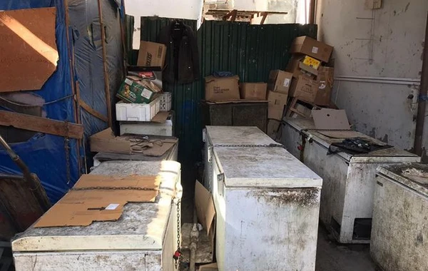 Bakıda istehlak üçün yararsız 635 kq ət aşkarlanıb - FOTO