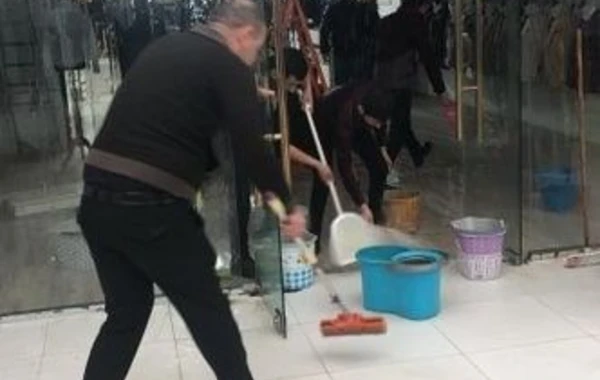 В Баку затопило ТЦ "Бина" - ФОТО