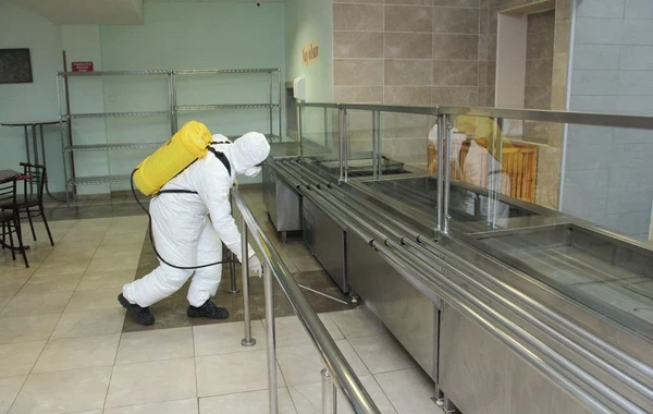 Bakı metrosu koronavirusa görə dezinfeksiya olunur - FOTO