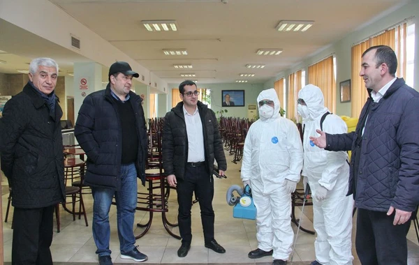 Bakı metrosu koronavirusa görə dezinfeksiya olunur - FOTO