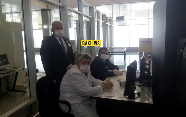Gəncə Beynəlxalq Hava Limanı gücləndirilmiş iş rejiminə keçdi - FOTO