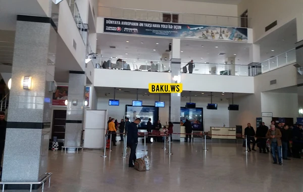 Gəncə Beynəlxalq Hava Limanı gücləndirilmiş iş rejiminə keçdi - FOTO