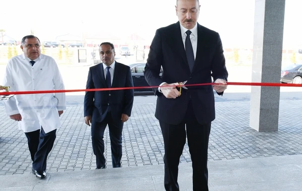 Goranboy Rayon Mərkəzi Xəstəxanasının açılışı olub - FOTO (YENİLƏNİB)