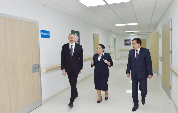 Qazax Rayon Mərkəzi Xəstəxanası istifadəyə verilib - FOTO