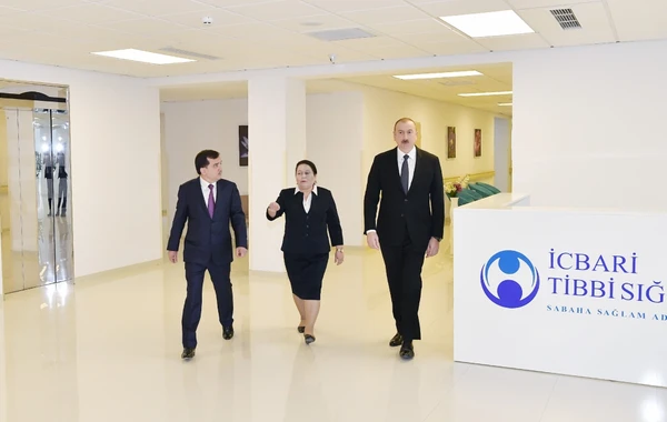 Qazax Rayon Mərkəzi Xəstəxanası istifadəyə verilib - FOTO