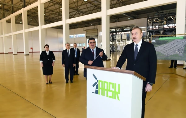 Ağstafada Aqrar Sənaye Kompleksi açıldı - FOTO