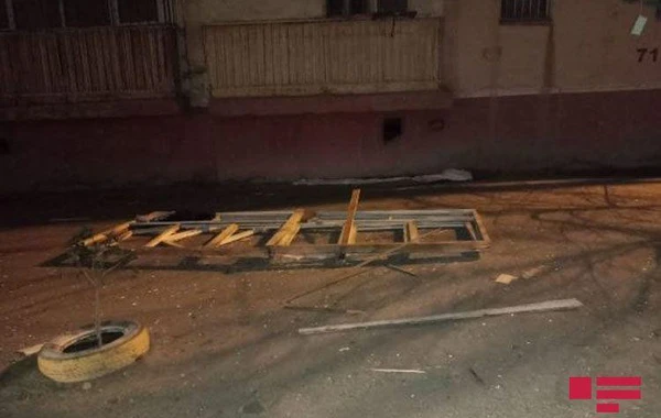 Взрыв в жилом здании в Сумгайыте, есть пострадавшие - ФОТО