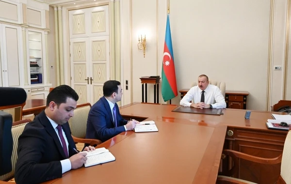 Prezident İlham Əliyev yeni icra başçılarını qəbul etdi