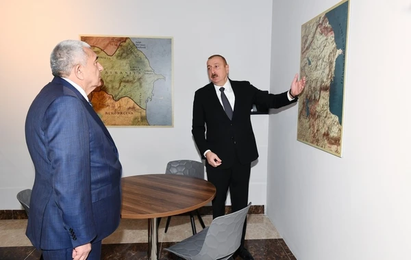 İlham Əliyev Tovuzun icra başçısına irad tutdu - "Bu, neçənci əsrin xəritəsidir?"