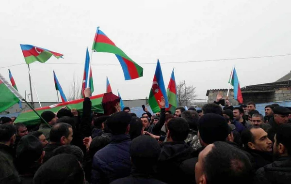 Şəhidimizin cənazəsi doğulduğu kəndə gətirildi - FOTO