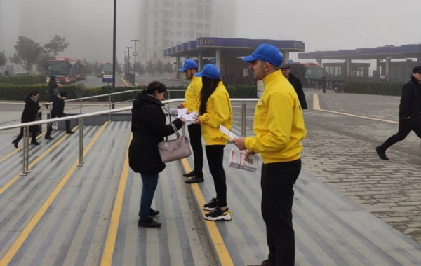 TƏBİB və BNA maarifləndirici aksiya keçirib - FOTO