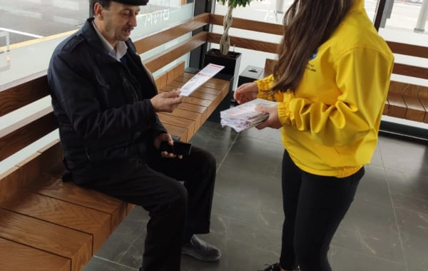 TƏBİB və BNA maarifləndirici aksiya keçirib - FOTO
