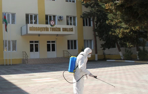 Azərbaycanda qoruqlar dezinfeksiya edildi - FOTO