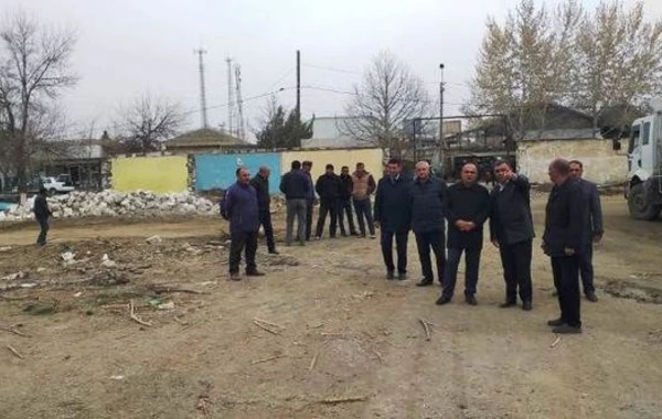 Mehriban Əliyevanın tapşırığı ilə Goranboyda məktəb tikilir - FOTO