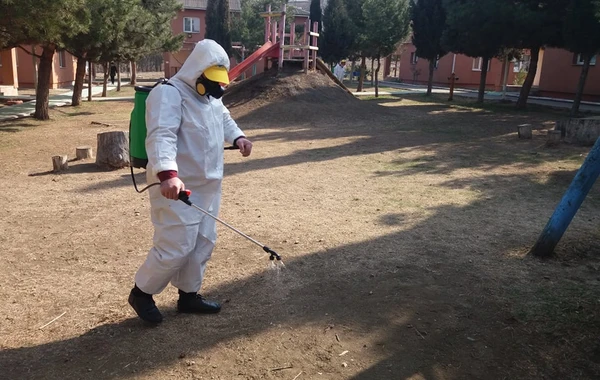 Uşaq evləri koronavirusa qarşı dezinfeksiya edilir - FOTO