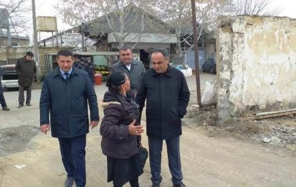 По поручению Мехрибан Алиевой в Геранбое строится новое здание школы - ФОТО
