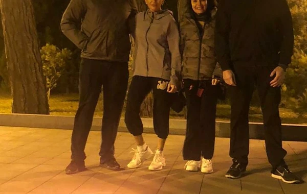 Prezident Yel çərşənbəsini ailəsi ilə qeyd etdi - FOTO