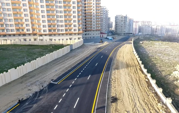 Bakıda yeni yol bağlantısı yaradılıb - FOTO