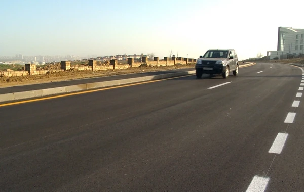 Bakıda yeni yol bağlantısı yaradılıb - FOTO