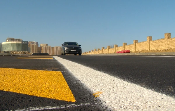 Bakıda yeni yol bağlantısı yaradılıb - FOTO