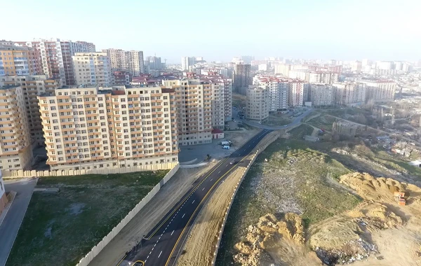 Bakıda yeni yol bağlantısı yaradılıb - FOTO