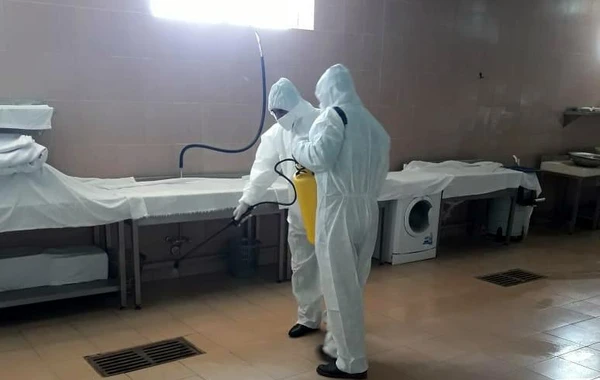 В Азербайджане дезинфицируются учреждения социального обслуживания - ФОТО