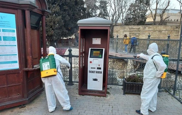 В Ичеришехер принимаются превентивные меры против коронавируса - ФОТО