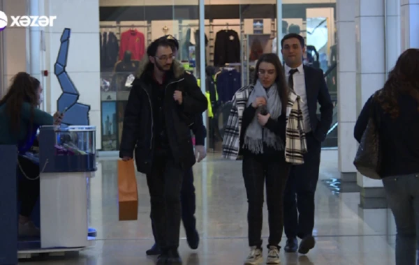 Bakıda “Mall”larda son vəziyyət - VİDEO