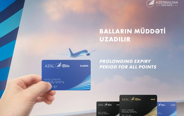 “AZAL-Miles” proqramının iştirakçılarına bonus xallarının etibarlılıq müddəti uzadılacaq