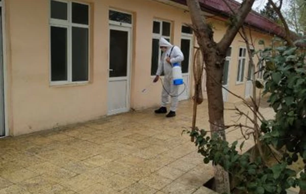 Bakıda dezinfeksiyaedici tədbirlər daha da gücləndirilib - FOTO