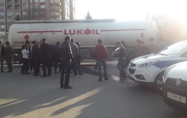 Gəncədə yük maşını piyadanı vurub