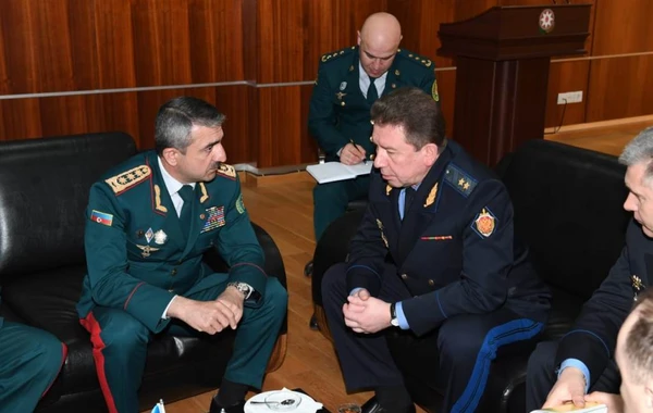 Начальник ГПС Азербайджана встретился с главой Погрануправления Дагестана - ФОТО