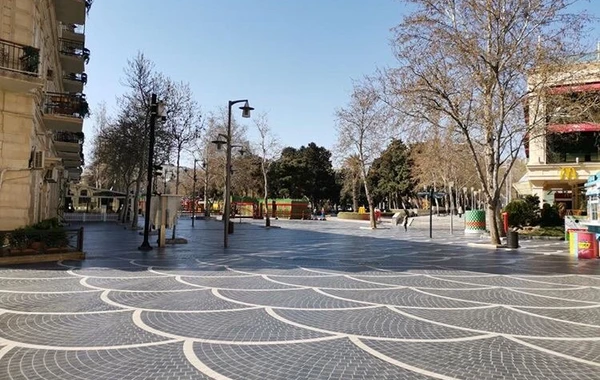 Xüsusi karantin rejimində "Torqovı"da səssizlik - FOTO