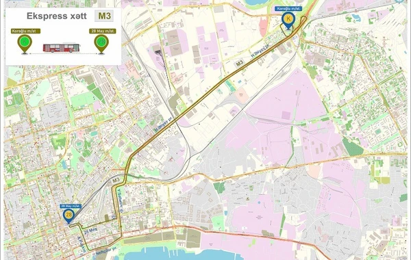 В Баку организуют еще 5 экспресс-маршрутов