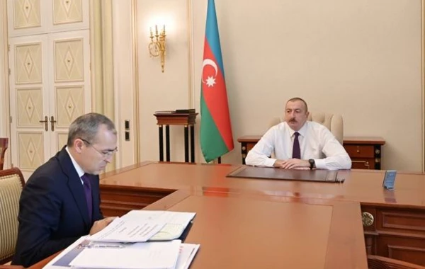 Президент Ильхам Алиев принял Микаила Джаббарова - ФОТО