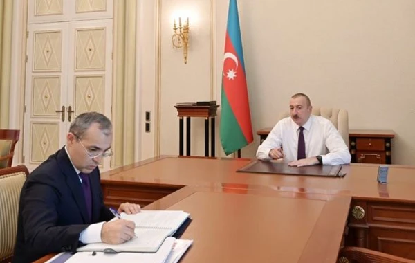 Президент Ильхам Алиев принял Микаила Джаббарова - ФОТО