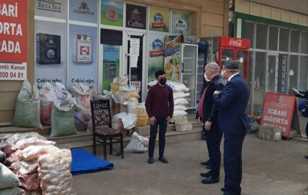 В Азербайджане высокопоставленные лица проверили соблюдение правил карантина - ФОТО