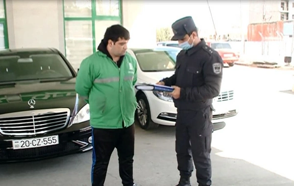 Polis yanacaqdoldurma məntəqələrində yoxlamalara başladı- FOTO
