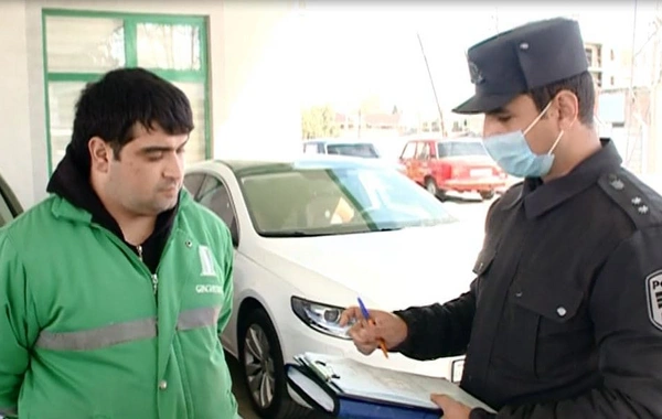 Polis yanacaqdoldurma məntəqələrində yoxlamalara başladı- FOTO