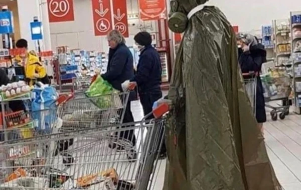Koronavirusdan qorunmaq üçün görün nələrə əl atırlar - FOTO