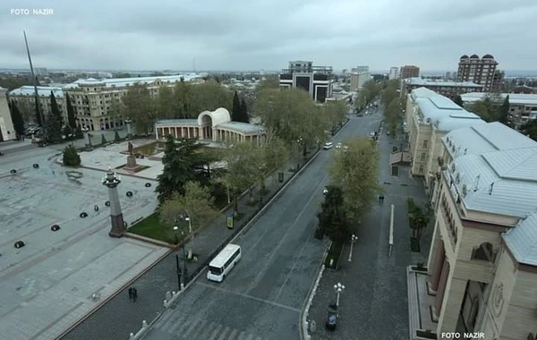 Karantin rejimində olan Gəncədə son durum - FOTO