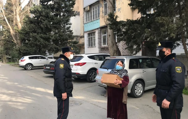 Polisdən daha bir xoş addım - FOTO
