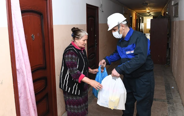 “Azərişıq” və Dövlət Komitəsi tərəfindən aztəminatlı ailələrə yardım paylanıb - FOTO