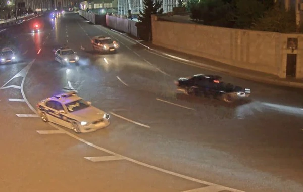 Bakıda narkotikin təsiri altında avtoxuliqanlıq edən sürücü saxlanılıb - FOTO